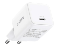 Ładowarka i akumulator UGREEN Ładowarka sieciowa X513 30W GaN 1x USB-C - biała 6941876260096